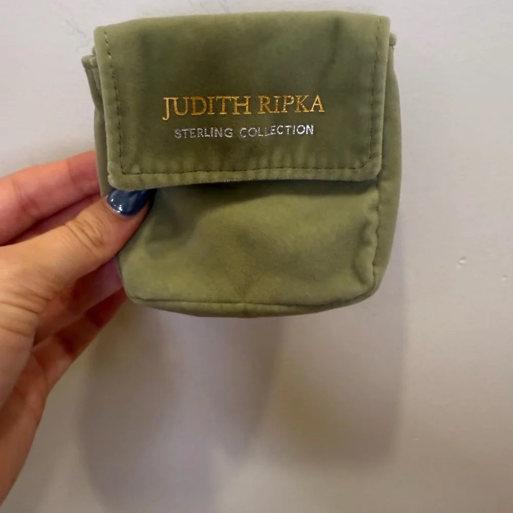 JUDUTH RIPKA Sterling Silver Baguette CZ Ring - Picture 4 of 6